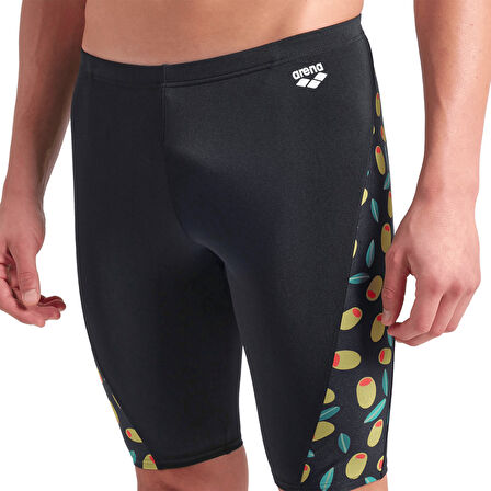 Olives Swim Jammer Erkek Siyah Yüzücü Mayosu 009476550