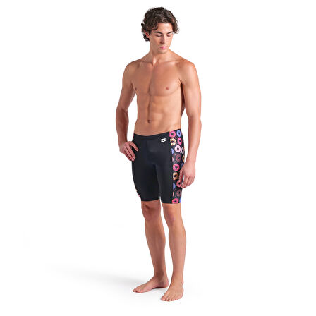 Donuts Swim Jammer Erkek Siyah Yüzücü Mayosu 009475590