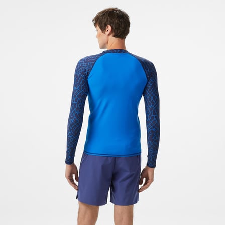 Arena 010041871 Rash Vest L/S Allover Erkek Yüzücü T-Shirt