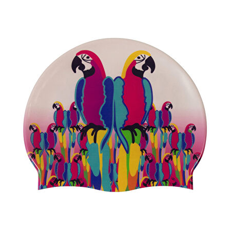 Hd Cap Unisex Çok Renkli Yüzücü Bone 005572246