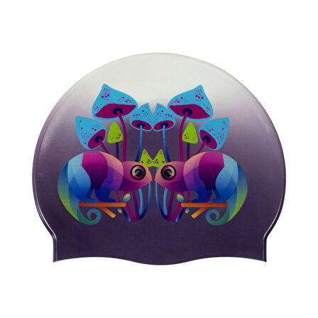 Hd Cap Unisex Çok Renkli Yüzücü Bone 005572247