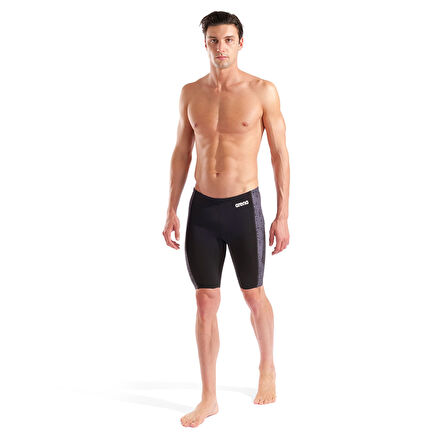 Snakeskin Swim Jammer Erkek Siyah Yüzücü Mayosu 010161500