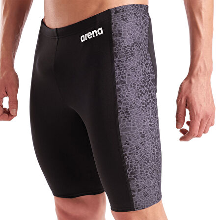 Snakeskin Swim Jammer Erkek Siyah Yüzücü Mayosu 010161500