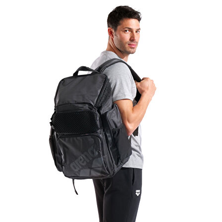 One Go 45 Litre Unisex Siyah Günlük Stil Sırt Çantası 010231100