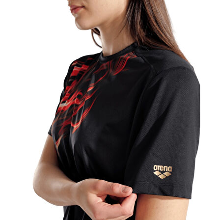 Graphic Indomitus Unisex Siyah Günlük Stil T-Shirt 010677550