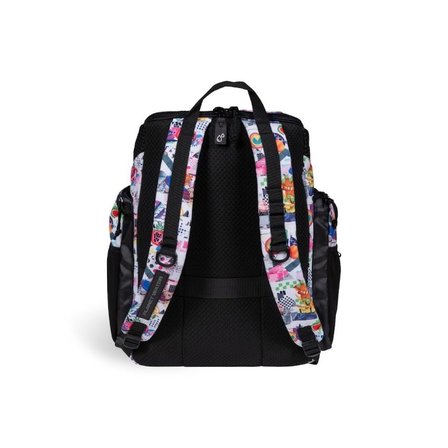 Arena One Go Backpack 45L Allover Collage Unisex Yüzücü Sırt Çantası 010232101