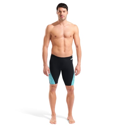 Allover Swim Jammer Erkek Mavi Yüzücü Mayo 011889580