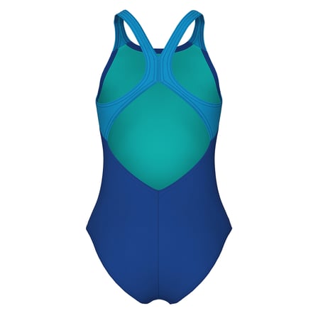 Pinwheel Swimsuit V Back Çocuk Mavi Yüzücü Mayo 011752773