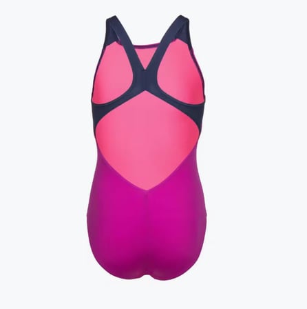 Arena G Bold Swimsuit V Back Mavi Kız Çocuk Yüzücü Mayosu 011755970