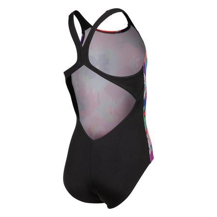 Roses Swimsuit V Back One Piece Çocuk Çok Renkli Yüzücü Mayo 011901550