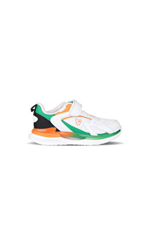 Massa Beyaz Siyah Sneaker Spor Ayakkabı 346.F24Y.112