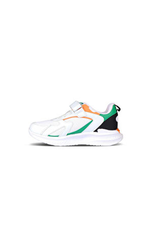 Massa Beyaz Siyah Sneaker Spor Ayakkabı 346.F24Y.112