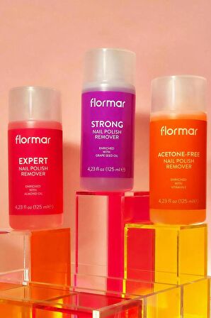 Flormar E Vitamini & Gliserin İçeren Asetonsuz Oje Temizleyici