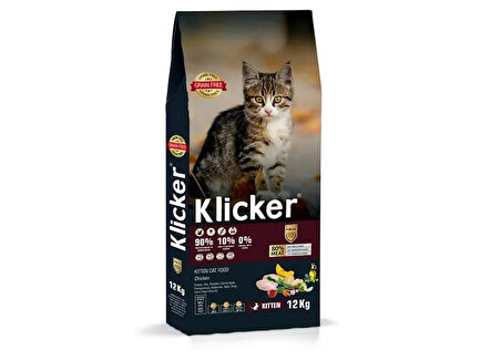 KLICKER YAVRU KEDİ KURU MAMASI TAVUKLU