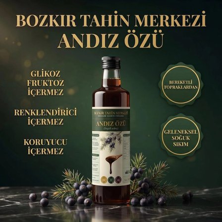 Bozkır Tahin Merkezi Andız Özü 700 gr (Soguk Sıkım&katkısız)