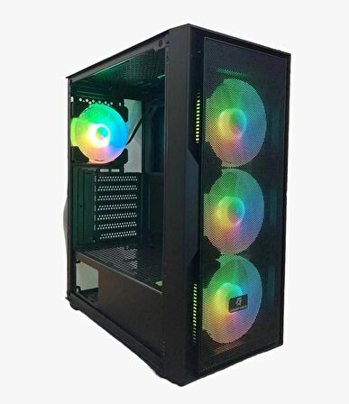 GAMEFORCE Hunter 4 x 120 MM RGB Fanlı Oyuncu Kasası