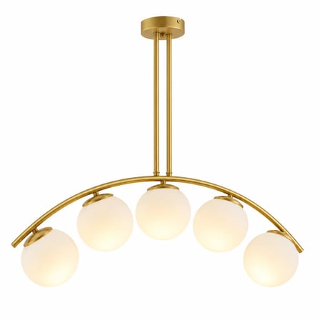 Fralde 5 Li Gold Modern Mutfak Cafe Restoran için Uygun Retro Salon Avize
