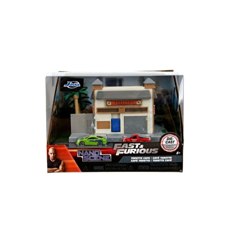 Nessiworld Hızlı & Öfkeli Toretto´s Café Nano Sahne Diaroma Modellemesi