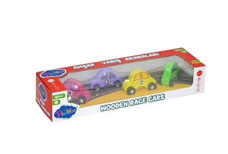 Nessiworld PlayWood Ahşap Yarış Arabaları 380
