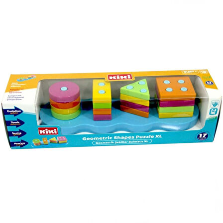 Kiki Geometrik Şekiller XL Bulmaca