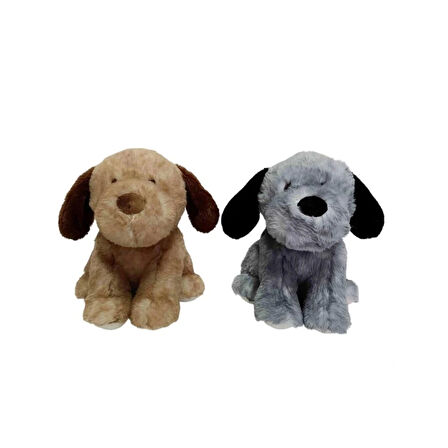 Nessiworld PB31651-23 Peluş Oturan Köpek 23 cm