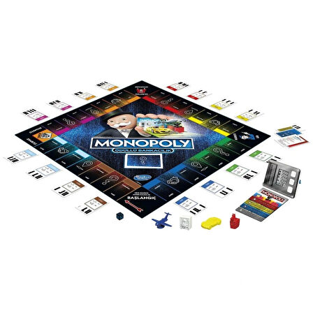 E8978 Hasbro Gaming - Monopoly Ödüllü Bankacılık +8 yaş