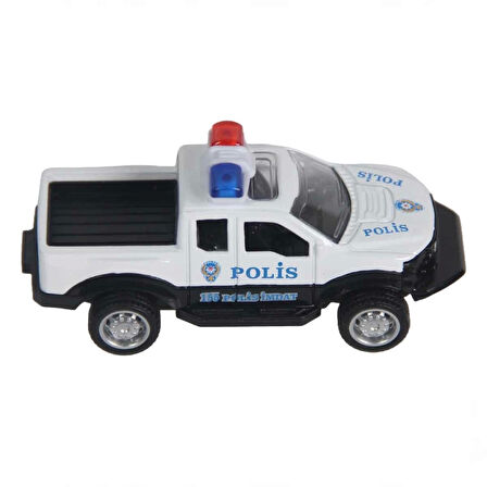 Nessiworld Çek Bırak Metal Polis Pickup Aracı