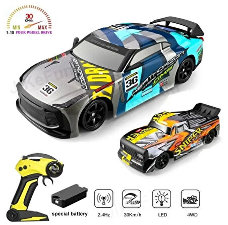 Nessiworld 4D-H3 30 KM HIZLA ÇIKABİLEN PROF. ARABA