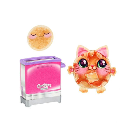 Nessiworld  CKE01000 Cookeez Makery Tost Makinesi Kokulu Sürpriz Waffle Pelüş