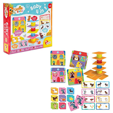 Nessiworld 4in1 Kule 16 Parça