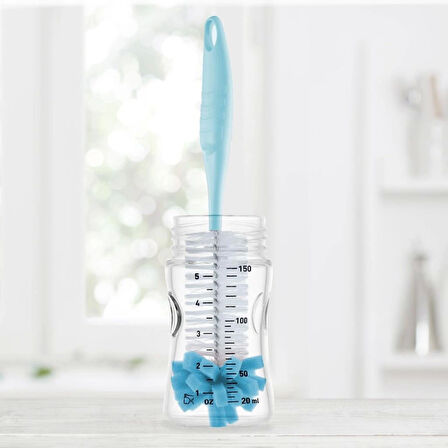 Nessiworld   Süngerli Biberon Fırçası 776 Mavi