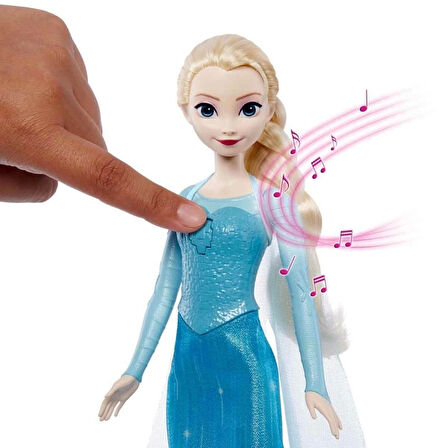 Nessiworld Sesli Disney Karlar Ülkesi Şarkı Söyleyen Elsa Bebek 30 cm