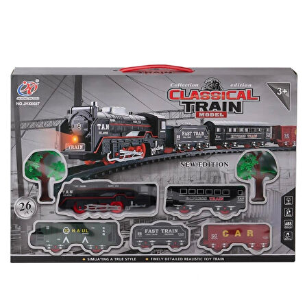 Nessiworld JHX6687 Sesli Işıklı Tren 26 Parça