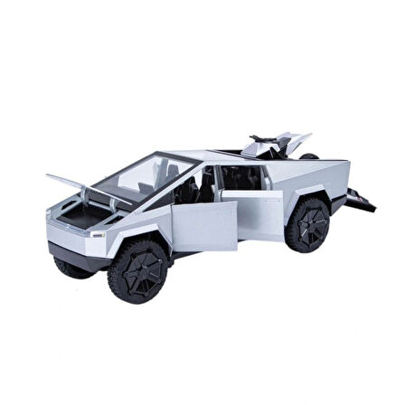 Nessiworld XHD-B2424-Vardem Çek Bırak  Işıklı ve Sesli Kapıları Açılan Truck Metal Jeep 1:24