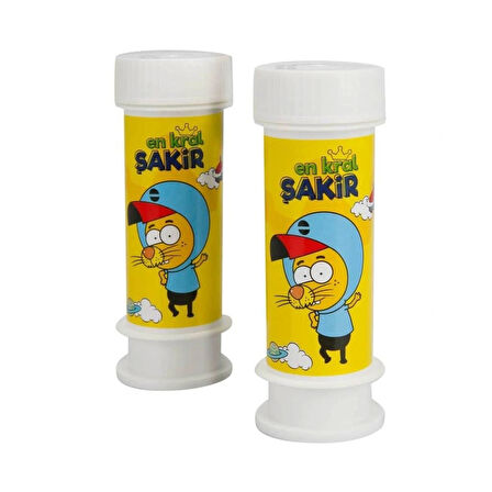 Nessiworld  Kral Şakir 2'li Köpük Baloncuk