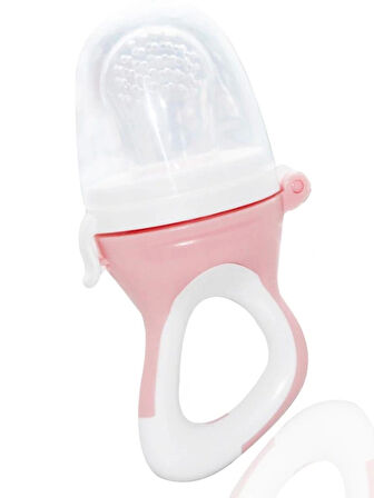 Nessiworld Silikon Uçlu Meyve Sebze Emziği 600 Pembe