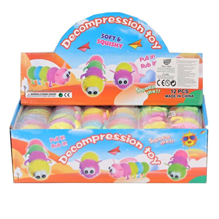 Nessiworld 1975-1 DİKENLİ IŞIKLI RENKLİ ELASTİK BÖCEK