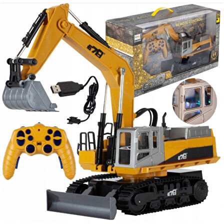 678 Kumandalı 14 Kanal Şarjlı Kepçe