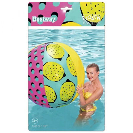 Nessiworld  Retro Baskılı Top 122 Cm