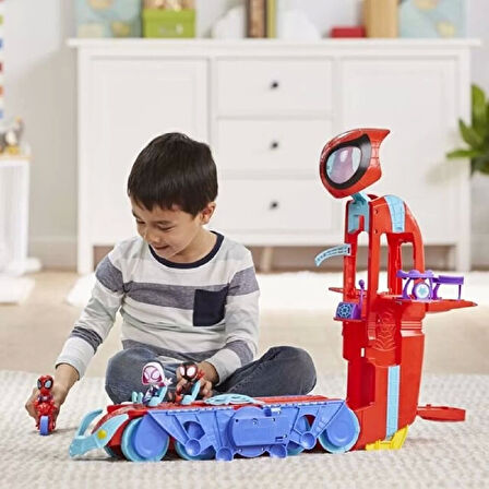 Nessiworld Spidey And His Amazing Friends Örümcek Komuta Aracı F3721