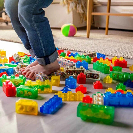 Nessiworld 2in1 Jelly Blox Saklama Kutulu Blok Seti 30 Parça