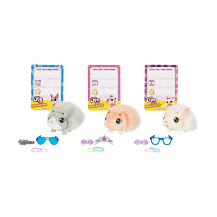 Nessiworld  LP303000 Little Live Pets Anne Tavşan ve Yavruları Oyun Seti - 26593