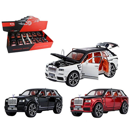 Nessiworld XHD-B3213 1 32 C-B IŞIKLI SESLİ MODEL RR METAL JEEP