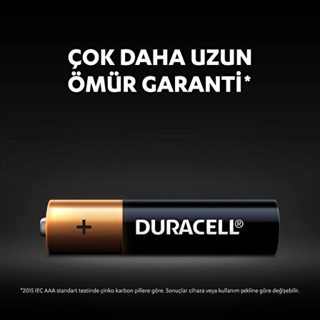 Nessiworld Duracell 4'Lü AAA İnce Kalem Pil