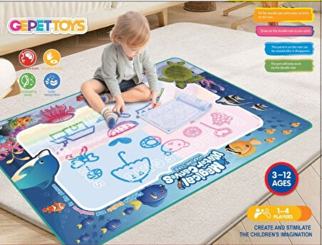 Nessiworld SHB901 WATER MAGİC SİHİRLİ BOYAMA HALISI