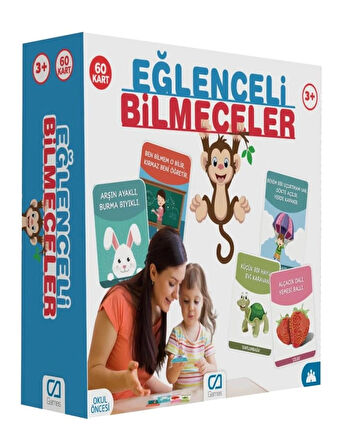 Nessiworld Games Eğlenceli Bilmeceler 60 Kart 5103
