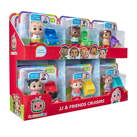 Nessiworld Cocomelon Araçlı Tekli Figür