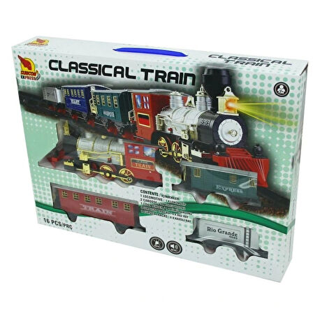 Nessiworld  Sunman Klasik Tren Seti 16 Parça