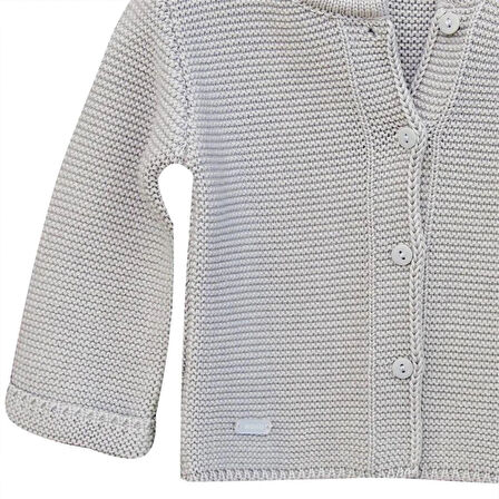 Nessiworld    AC24333 Basic Bebe Ceket Grey Melange
