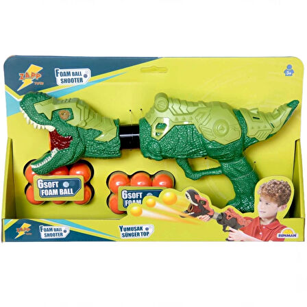 Nessiworld Yumuşak Sünger Top Atan Dinozor Oyuncak